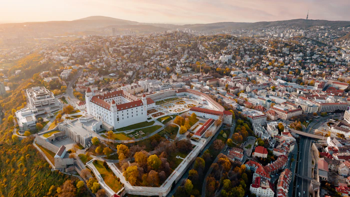 Bratislava z výšky